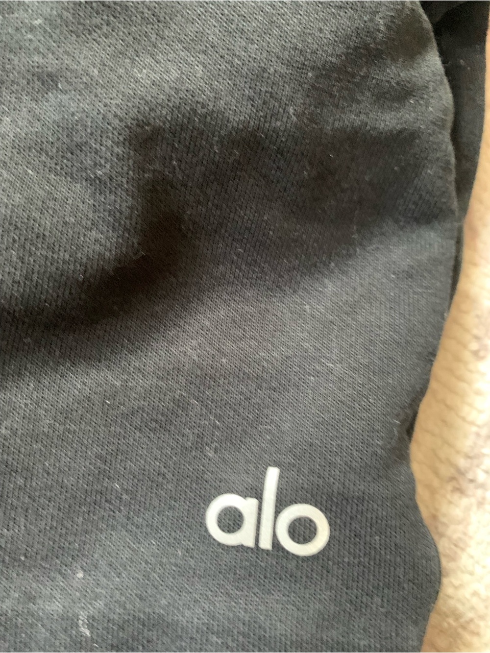 ALO Yoga Black Drawstring Athletic Shorts - Picture 4 of 5